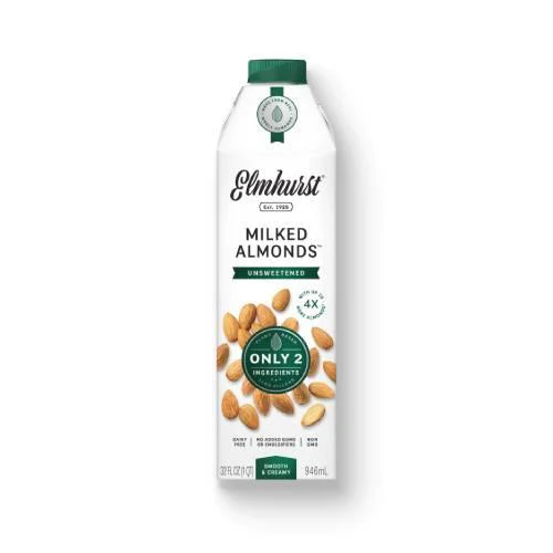 Elmhurst Milked Almonds Unsweetened 946 ml