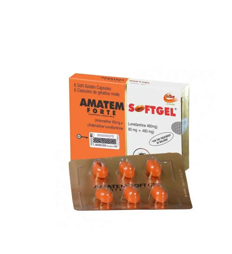 Amatem Forte Cap Soft Gel 80/480mg