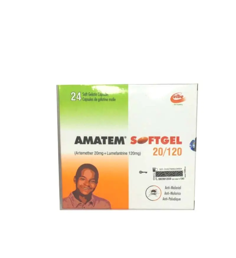 Amatem Softgel 20/120 By 12 Tabs