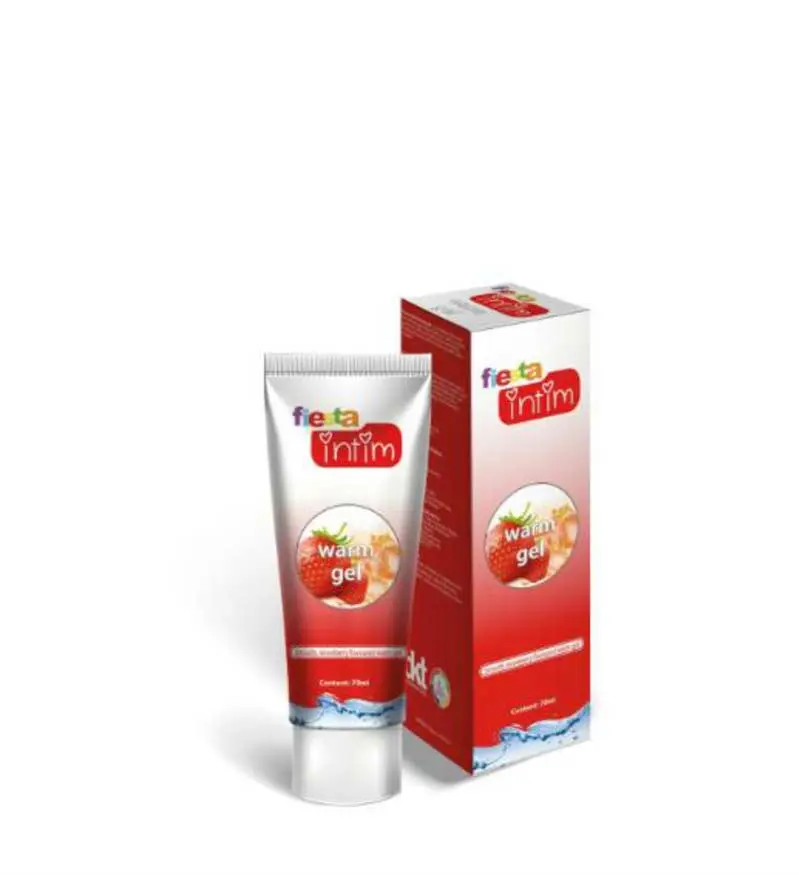 70ml Fiesta Warm Gel (strawberry)